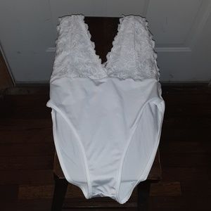 Sexxy white Lingerie one piece for ladys